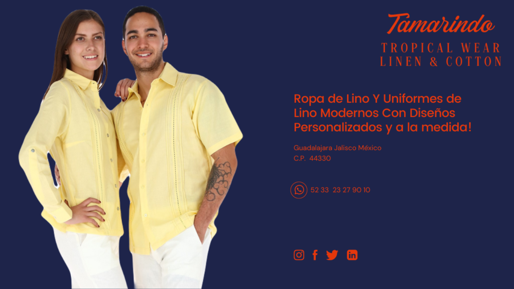 FABRICACION Y VENTA DE ROPA DE LNO Y UNIFMRRES DE LINO PARA HOTELES EMPRESAS T EVENTOS CORPORATIVOS